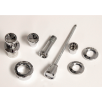 1964 - 1966 Mustang Deluxe Dash Bezel & Knob Kit