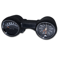 1964 - 1965 Mustang Rally Pac V8 6000rpm Black - No Logo