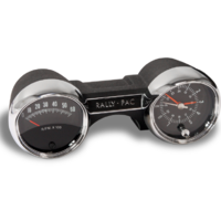 1964 - 1965 Mustang Rally Pac V8 6000rpm Black & Chrome