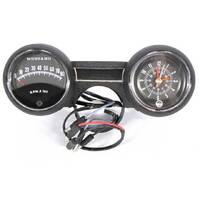 1964 - 1965 Mustang Rally Pac V8 8000rpm Black - No Logo
