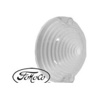 1964 Mustang Parking Lamp Lens (White, Concours)