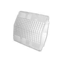 1964 - 1966 Mustang Tail Light Lens (With Fomoco Logo) - CLEAR