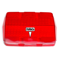 1964 - 1966 Mustang Tail Light Lens With FoMoCo 