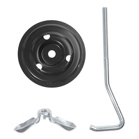 1965 - 1967 Mustang Spare Tire Mounting Kit (J Hook Style)