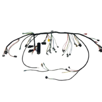 1965 Mustang Under-Dash Harness w/ Premium Fuse Box and Relays - Pony Interior and GT w/ Factory Gauges