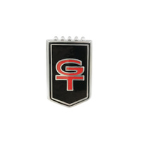 1965 - 1966 Mustang Black GT Emblem