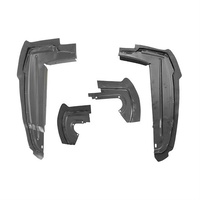 1964 - 1966 Mustang Deluxe Splash Shields (Full Set)