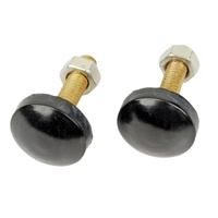 1965 - 1982 Mustang Radiator Support to Hood Bumper - Pair