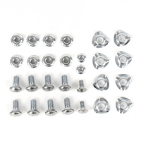1964 - 1970 Mustang Bumper Bolt Kit (Deluxe 28 piece kit)