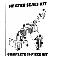 1964 - 1968 Mustang Heater Seal Kit without Intergal Air Con