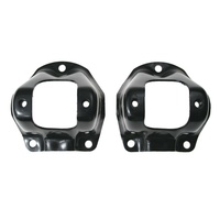 1964 - 1966 Mustang Shock Tower Cap (Black) Pair