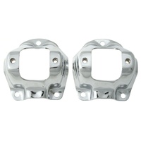 1964 - 1966 Mustang Chrome Upper Shock Tower Caps - Pair