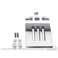 1964 - 1966 Mustang Heater Plate & Knob Kit