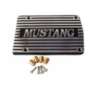 A/C Compressor Cover Mustang (Polished)