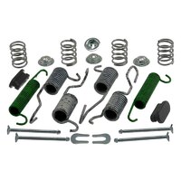 1964 - 1970 Mustang 6 Cylinder Drum Brake Spring - Shoe Hold Down Kit (9")