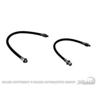 1965 - 1966 Mustang With 1967 Front Disc Caliper or Conversion Stainless Braided Hose - Single