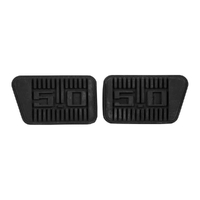 1964 - 1968 Mustang 5.0 Brake & Clutch Pedal Pads - Pair