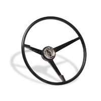 1965 - 1966 Mustang Standard Steering Wheel (Black)
