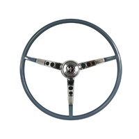 1965 - 1966 Mustang Standard Steering Wheel Kit (1965 Blue)