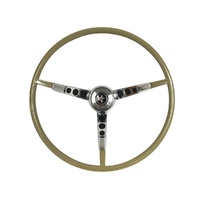1965 - 1966 Mustang Standard Steering Wheel Kit (1965 Ivy Gold)