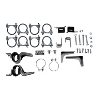 1964 - 1966 Mustang Exhaust Hanger Kit (Dual exhaust mount kit 2.25" - Oversized)
