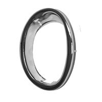 1965 - 1966 Mustang GT Exhaust Trim Ring - Chrome