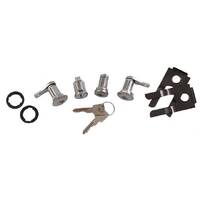 1964 - 1966 Mustang Door Ignition & Trunk Lock Kit - All Coded to One Key
