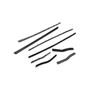 1965 - 1966 Mustang Fastback Economy Window Channel Strip Set