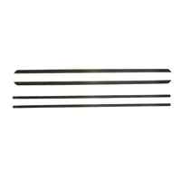 1965 - 1966 Mustang Fastback Window Channel Strip Set - Authentic