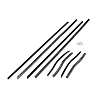 1965 - 1966 Mustang Window Channel Strips (Fastback)