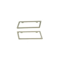1965 - 1966 Mustang Fastback Vent Slide Bezels