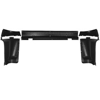 1965 - 1966 Mustang Fastback Upper Back Trim Panels (5 Piece Set)