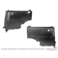 1965 - 1966 Mustang Fastback Interior Quarter Panels (Economy)