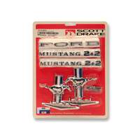 1965 - 1966 Mustang Fastback Emblem Kit (8 Cylinder)