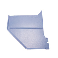 1964 - 1966 Mustang Coupe & Fastback Kick Panels (Medium Blue)