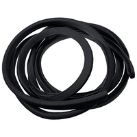 1964 - 1970 Mustang Convertible Vinyl Windlace - 10 Feet (Black)
