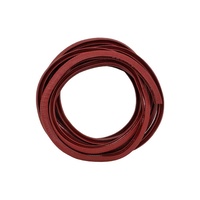 1964 - 1970 Mustang Convertible Vinyl Windlace - 10 Feet (Dark Red)