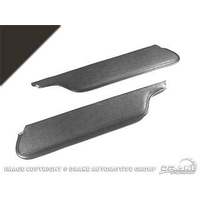 1964 - 1966 Mustang Coupe Fastback Sun Visors (Black)