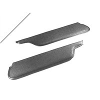 1964 - 1966 Mustang Coupe Fastback Sun Visor (White)