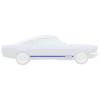 1965 - 1966 Mustang GT Stripe Kit (Blue)