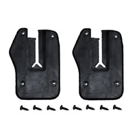 1965-66 Ford Mustang Back of Door to Window Seal Plates x2 with Screws