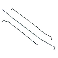 1964 - 1966 Mustang Door Lock Rod Set - Left