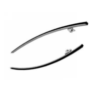 1964 - 1966 Mustang Front Door Glass Run Channels - USA Made Pair