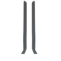 1964 - 1968 Mustang Cougar Coupe Quarter Vertical Seals - Pair