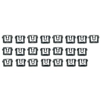 1966 - 1968 Mustang Coupe Fastback Front Windscreen Molding Retainer Clip Set