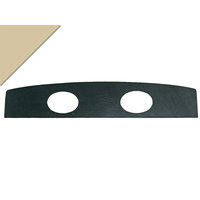 1966 Mustang Coupe Vinyl Package Tray (With Holes, Parchment)
