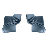 1965 - 1968 Mustang Coupe Quarter Panel Trim (Light Blue)
