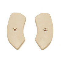 1964 - 1967 Mustang Seat Hinge Covers (Neutral)