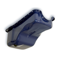 Small Block Painted Oil Pan (Blue)