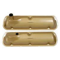 1964 - 1965 Mustang Valve Covers (Gold, Fits 260 & 289)